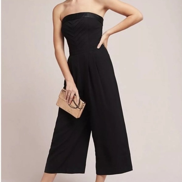 anthropologie black jumpsuit